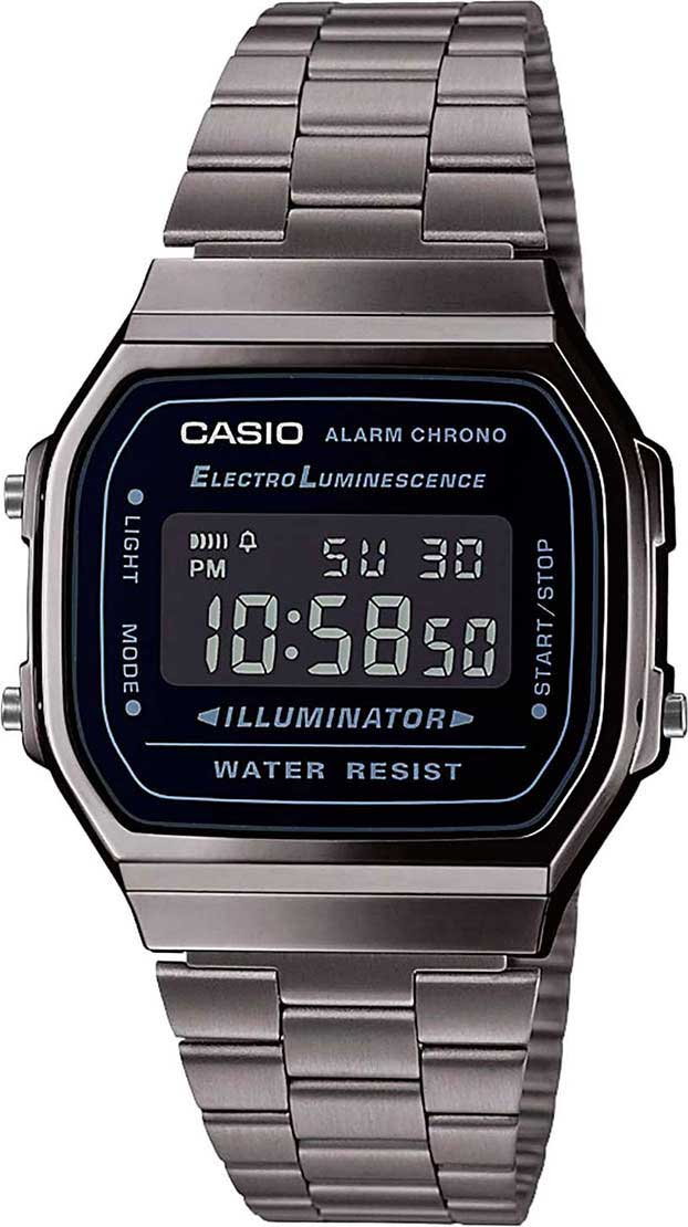 Японские наручные часы Casio Vintage A168WEGG-1BEF-ucenka с хронографом