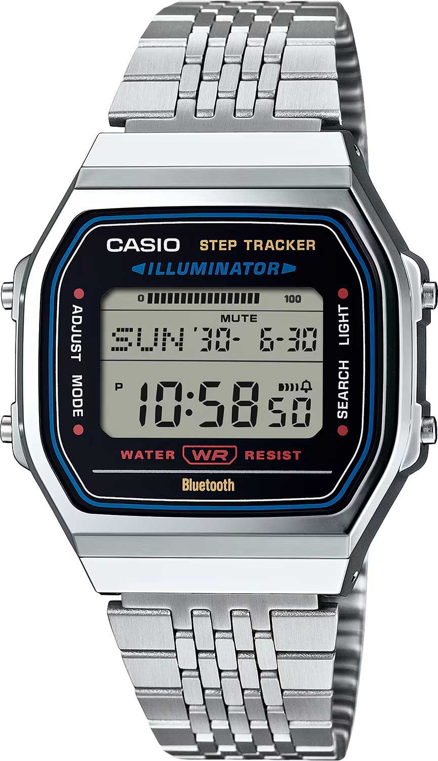 Японские спортивные наручные часы Casio Vintage ABL-100WE-1A-ucenka с хронографом