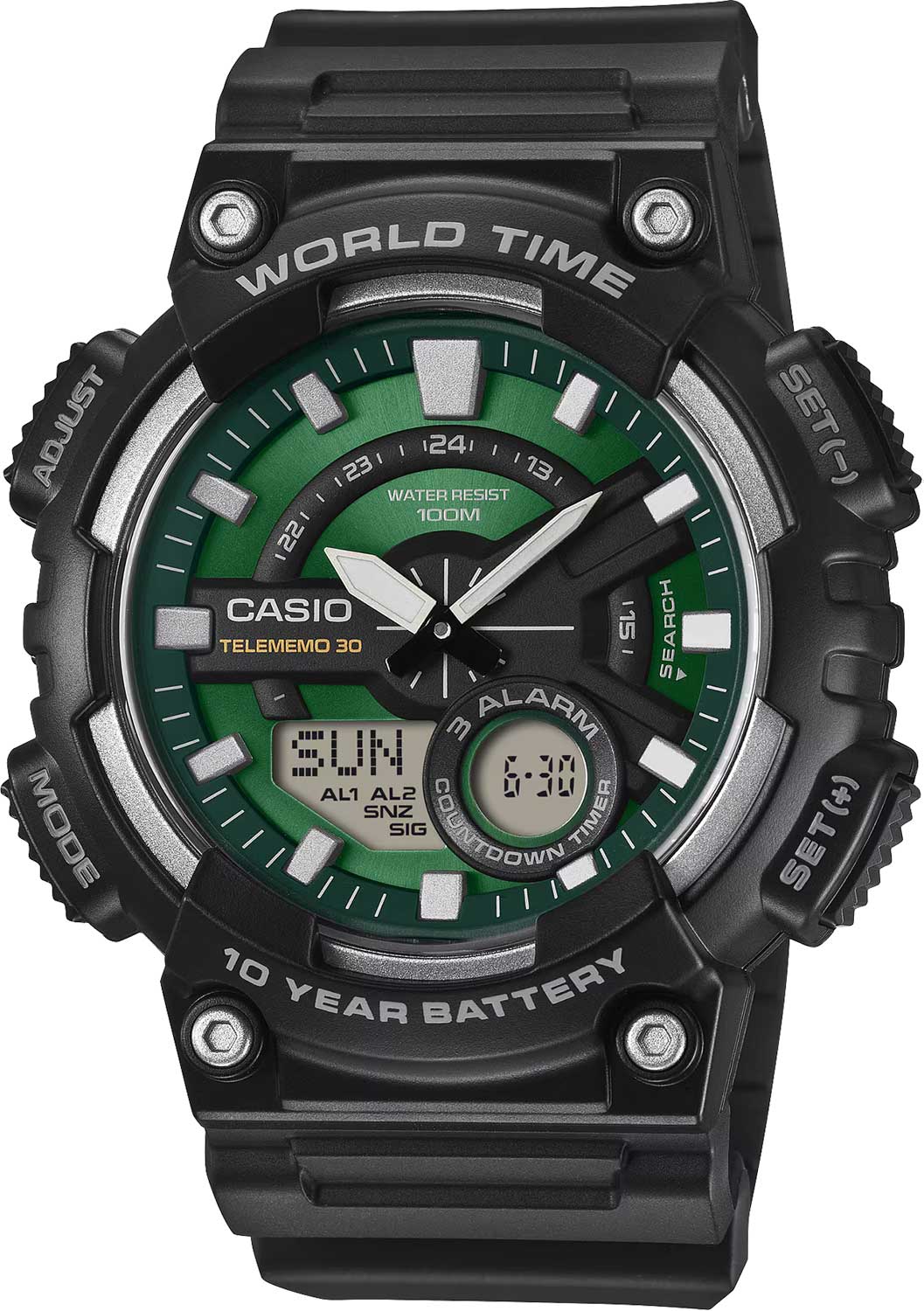 �������� �������� ���� Casio Collection AEQ-110W-3A2 � �����������