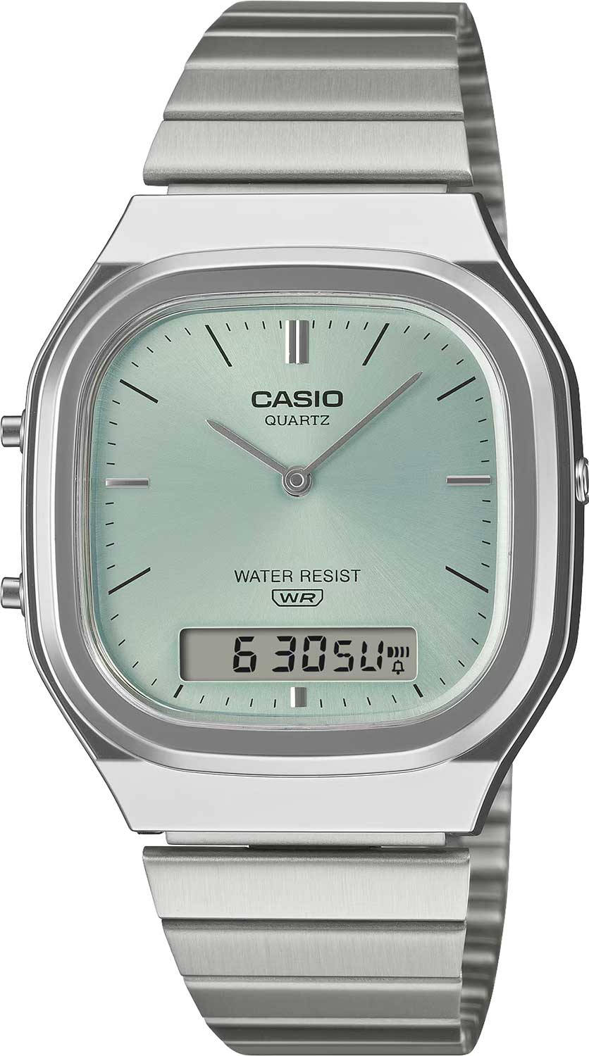 Японские наручные часы Casio Vintage AQ-240E-2A с хронографом