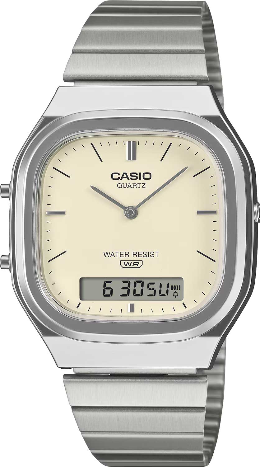 Японские наручные часы Casio Vintage AQ-240E-7A2 с хронографом