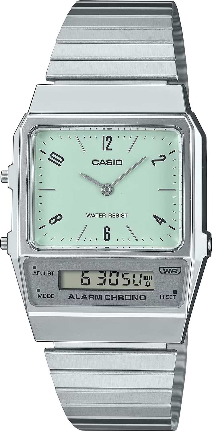 Японские наручные часы Casio Vintage AQ-800E-3A-ucenka с хронографом