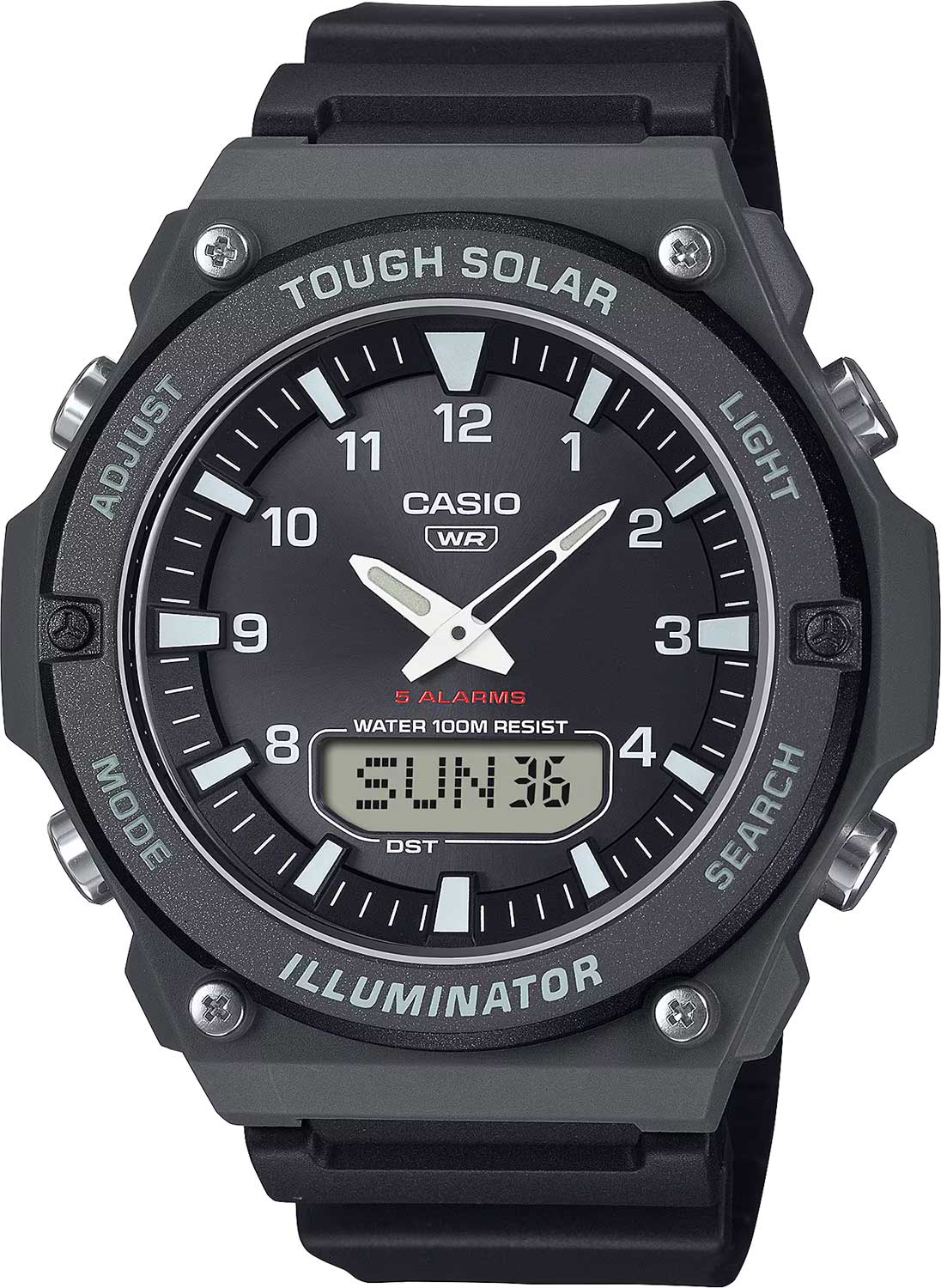 Японские наручные часы Casio Collection AQ-S820W-1A с хронографом
