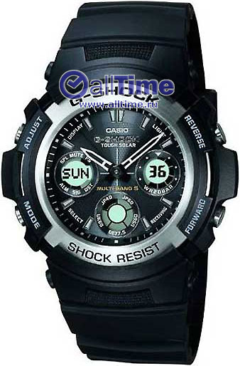 Японские наручные часы Casio G-SHOCK AWG-100-1A