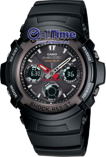 Японские наручные часы Casio G-SHOCK AWG-101-1A