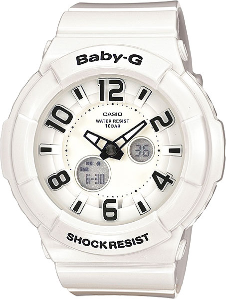 Японские наручные часы Casio Baby-G BGA-132-7B с хронографом