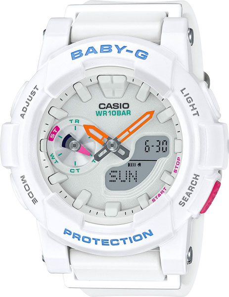 Японские наручные часы Casio Baby-G BGA-185-7A с хронографом