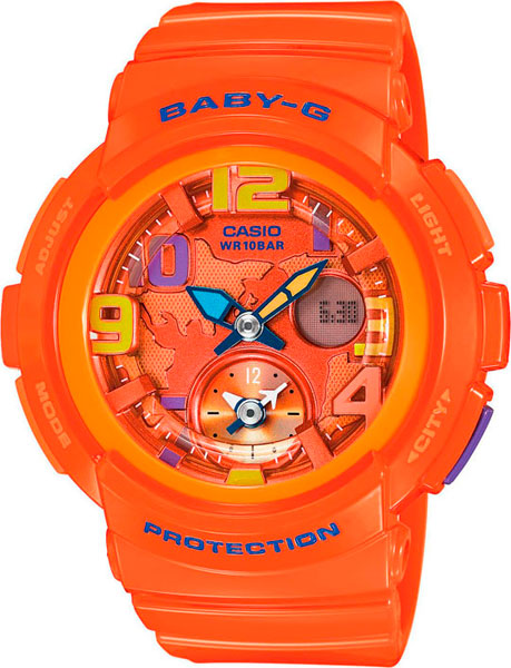 Японские наручные часы Casio Baby-G BGA-190-4B