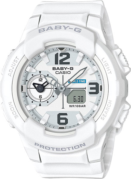 Японские наручные часы Casio Baby-G BGA-230-7B с хронографом