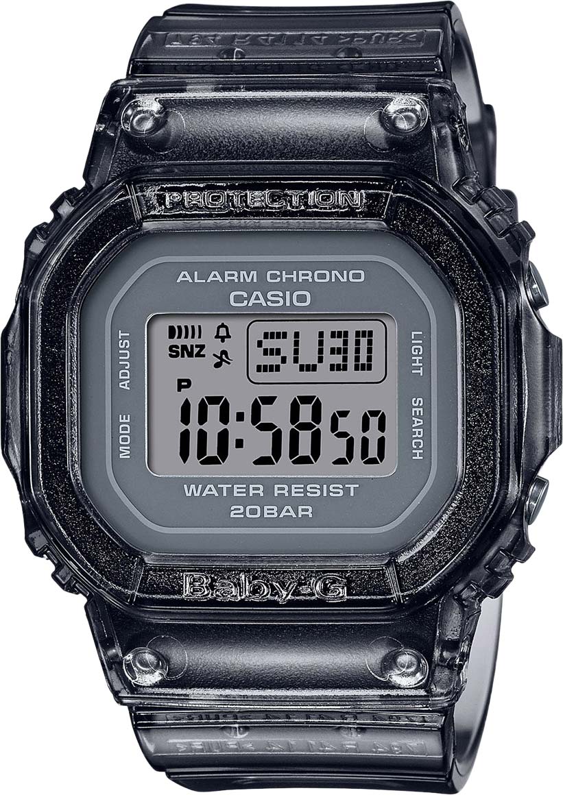 Японские наручные часы Casio Baby-G BGD-560S-8ER с хронографом
