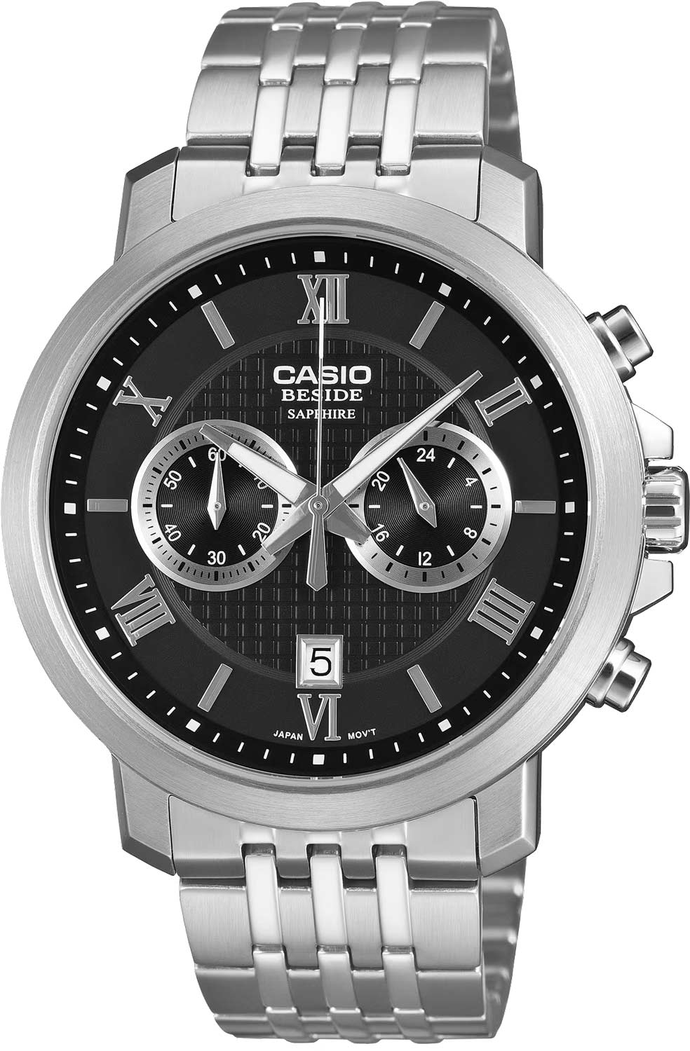 Японские наручные часы Casio Beside BMS-500D-1A с хронографом