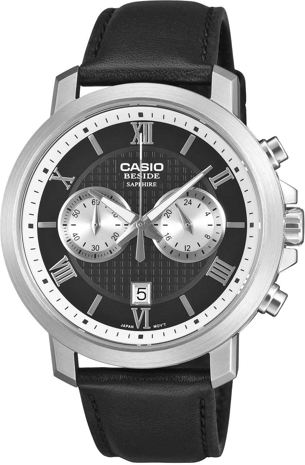 Японские наручные часы Casio Beside BMS-500L-1A с хронографом