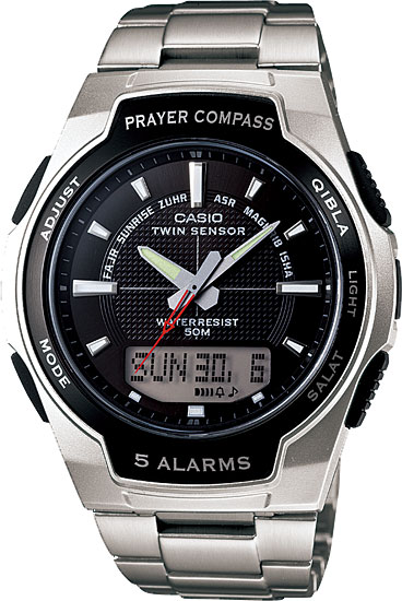 Японские наручные часы Casio Collection CPW-500HD-1A с хронографом
