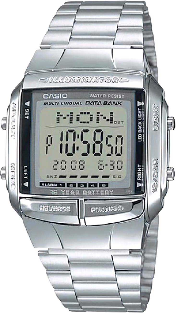 Японские наручные часы Casio Vintage DB-360-1A-ucenka с хронографом