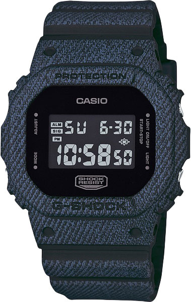 Японские наручные часы Casio G-SHOCK DW-5600DC-1E с хронографом