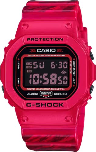 �������� �������� ���� Casio G-SHOCK DW-5600JAH24-4 � �����������