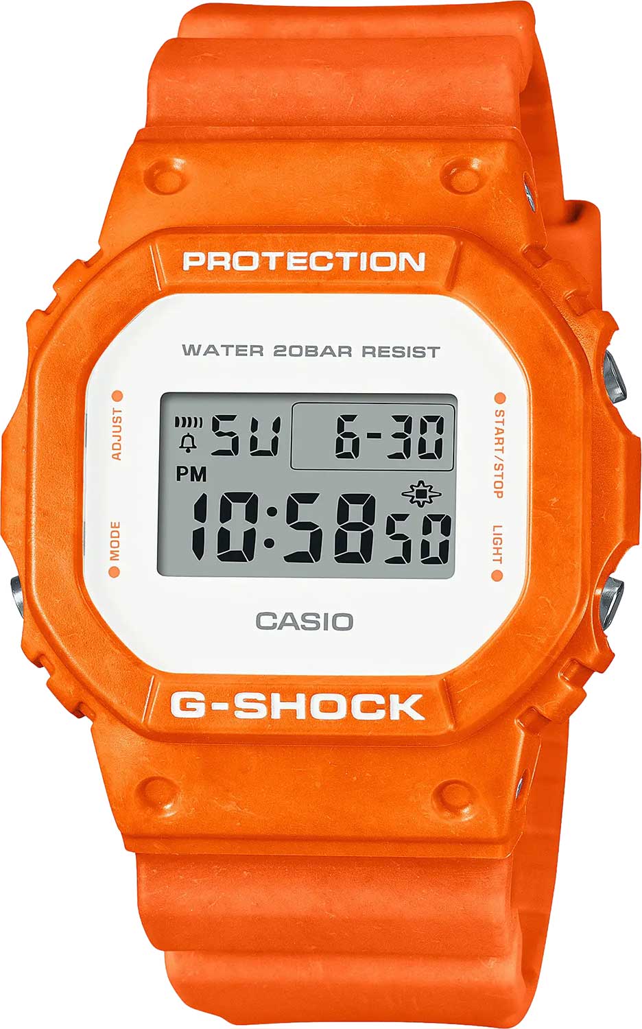 Японские наручные часы Casio G-SHOCK DW-5600WS-4 с хронографом