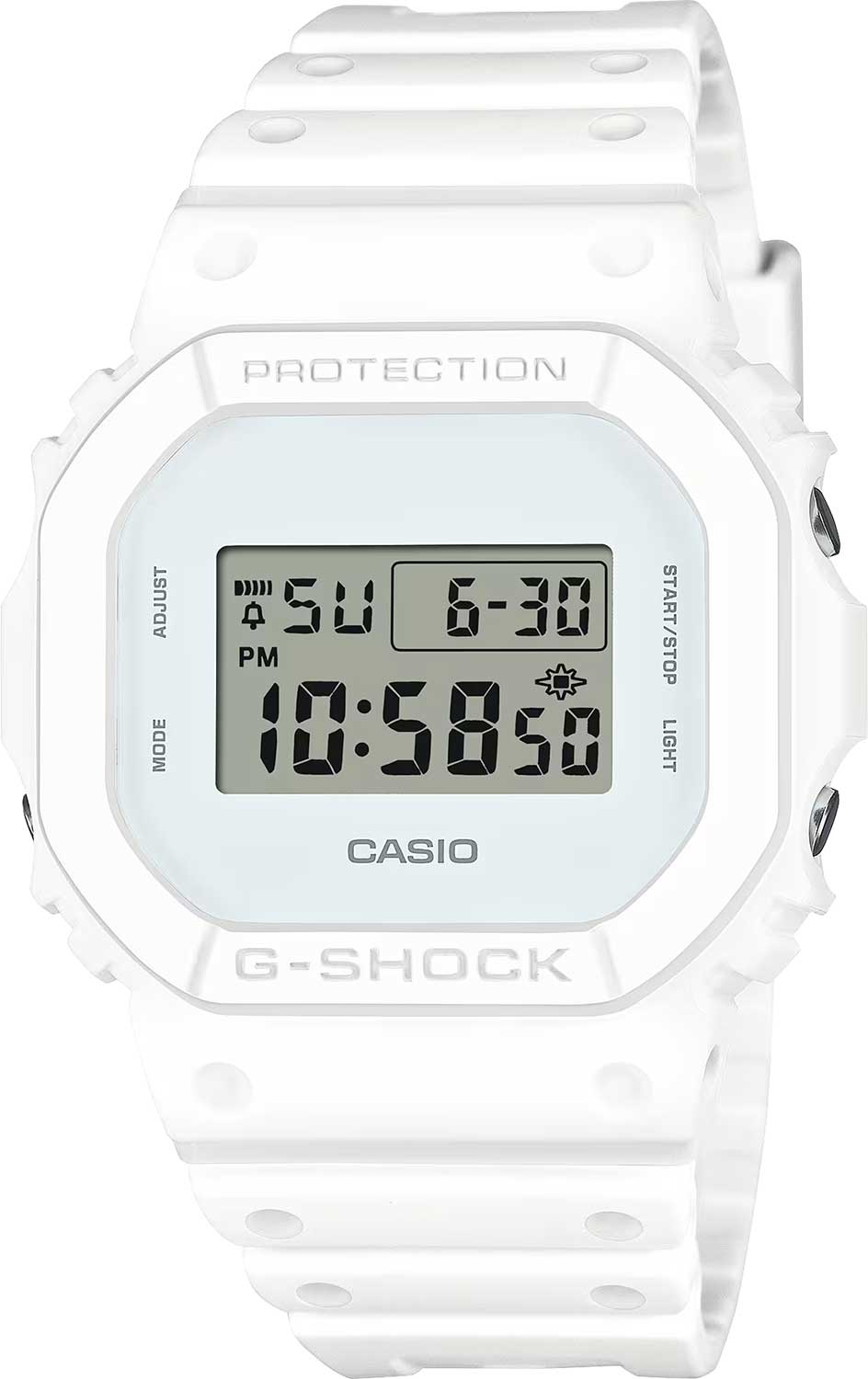 Японские наручные часы Casio G-SHOCK DW-5600WW-7 с хронографом