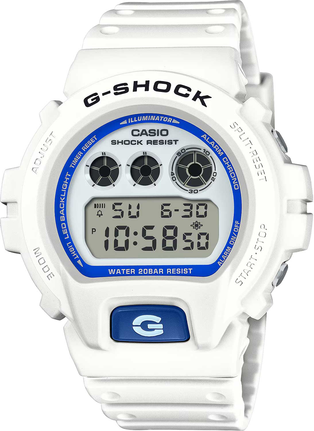 Японские наручные часы Casio G-SHOCK DW-6900HDS-7 с хронографом