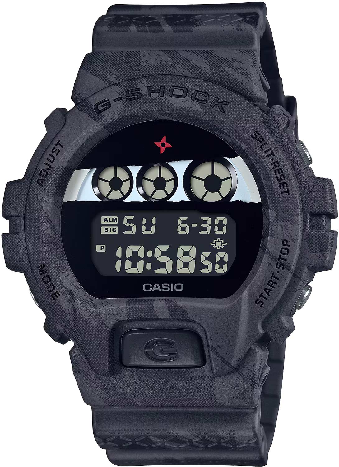 Японские наручные часы Casio G-SHOCK DW-6900NNJ-1 с хронографом
