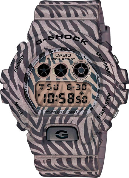 Японские наручные часы Casio G-SHOCK DW-6900ZB-8E с хронографом