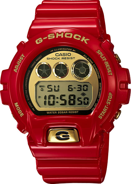 Японские наручные часы Casio G-SHOCK DW-6930A-4E