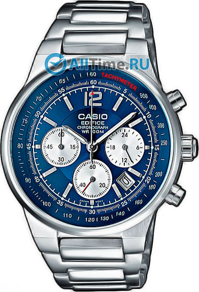 Японские наручные часы Casio Edifice EF-500D-2A с хронографом