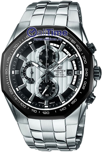 Японские наручные часы Casio Edifice EF-531D-1A с хронографом