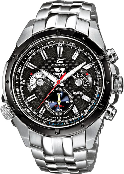 Японские наручные часы Casio Edifice EF-535SVSP-1A с хронографом