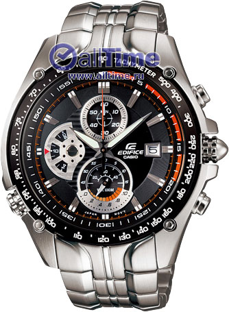 Японские наручные часы Casio Edifice EF-543D-1A с хронографом