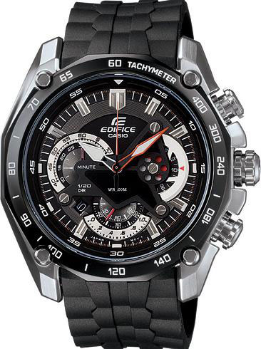 Японские наручные часы Casio Edifice EF-550-1A с хронографом
