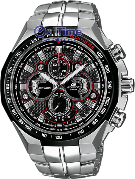 Японские наручные часы Casio Edifice EF-554D-1A с хронографом