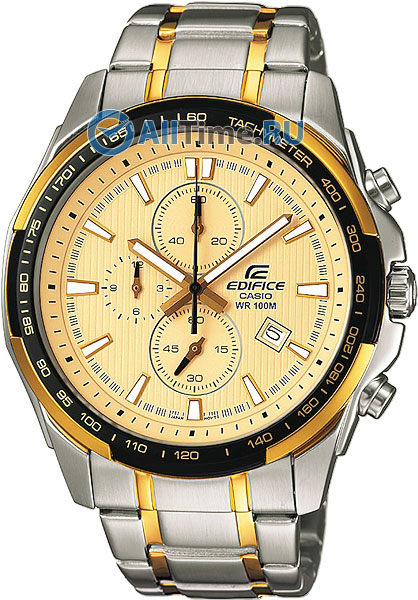 Японские наручные часы Casio Edifice EF-566SG-9A с хронографом