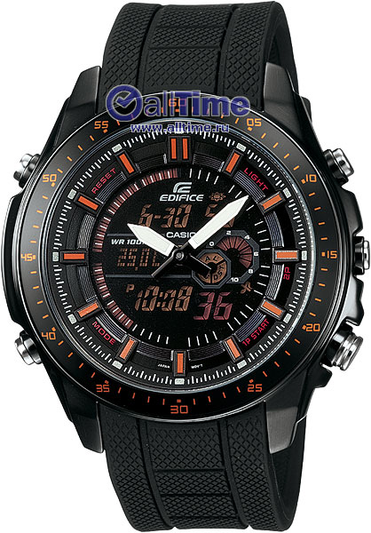 Японские наручные часы Casio Edifice EFA-132PB-1A с хронографом
