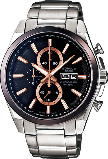 Японские наручные часы Casio Edifice EFB-500D-5A с хронографом