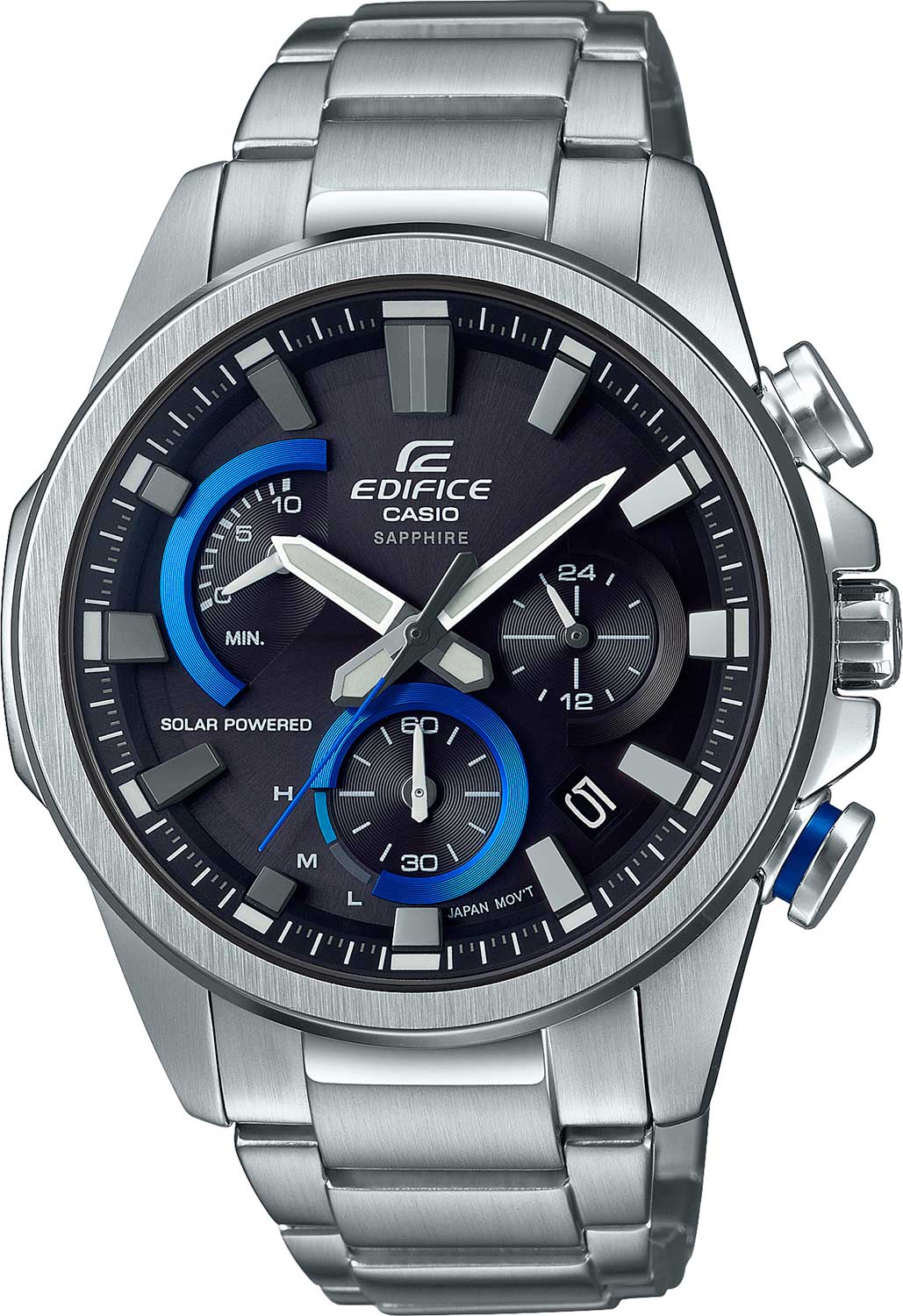 Японские наручные часы Casio Edifice EFB-640SBD-1A2 с хронографом