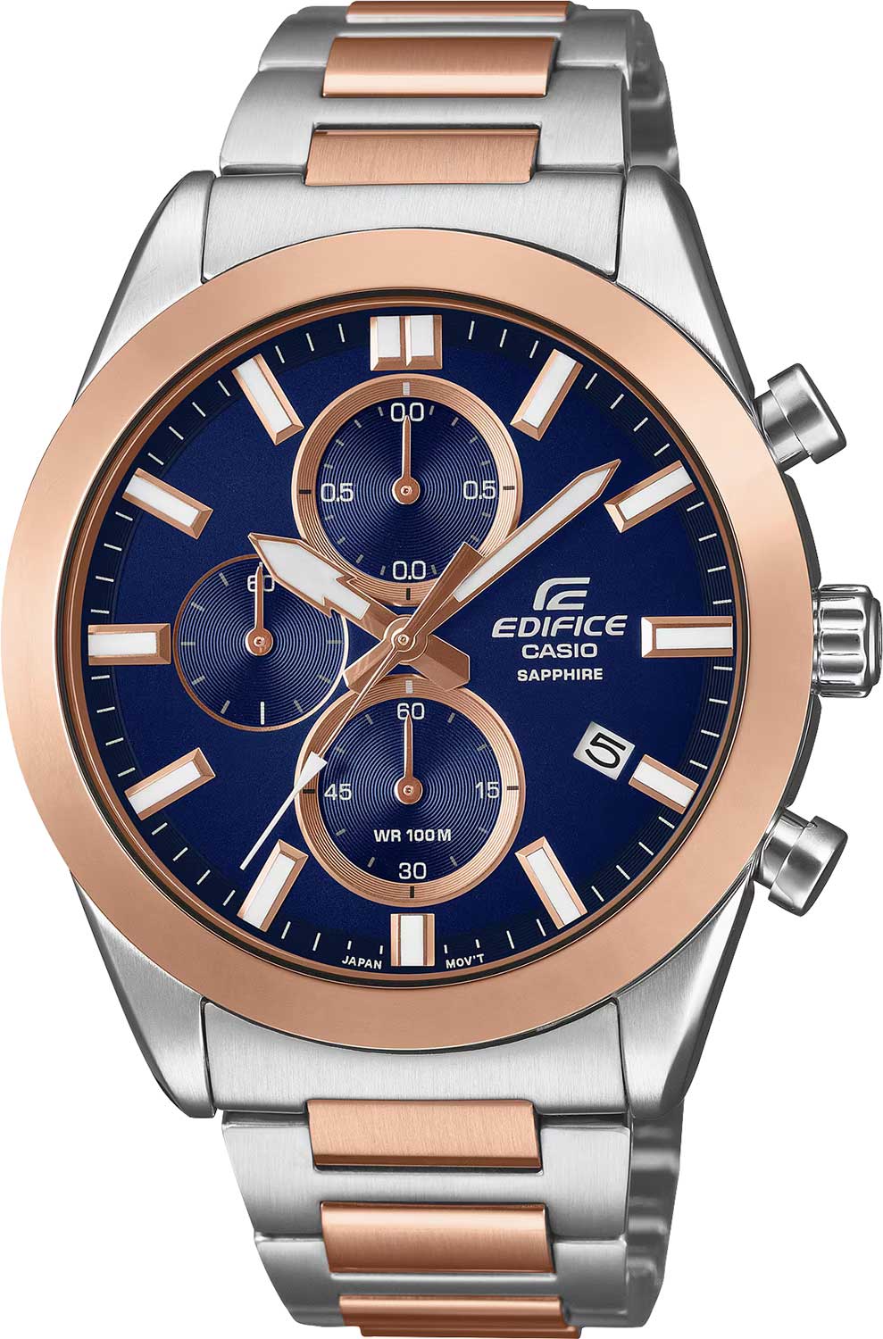 Японские наручные часы Casio Edifice EFB-710SG-2A с хронографом