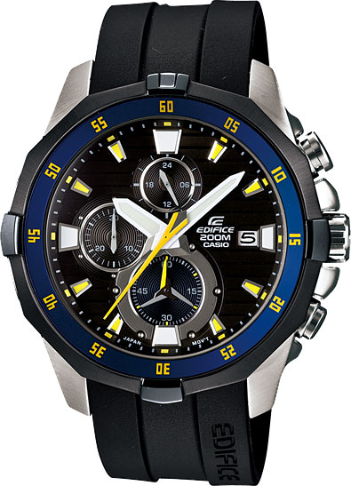 Японские наручные часы Casio Edifice EFM-502-1A с хронографом