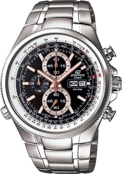 Японские наручные часы Casio Edifice EFR-506D-5A с хронографом