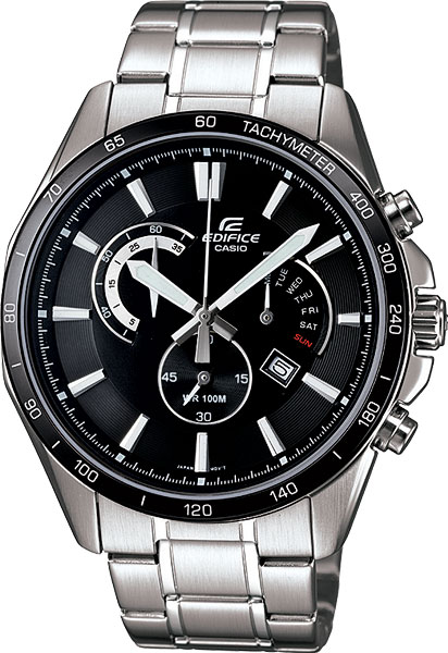 Японские наручные часы Casio Edifice EFR-510D-1A с хронографом