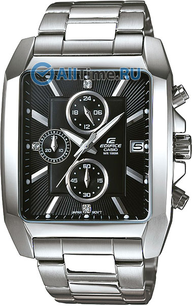 Японские наручные часы Casio Edifice EFR-511D-1A с хронографом