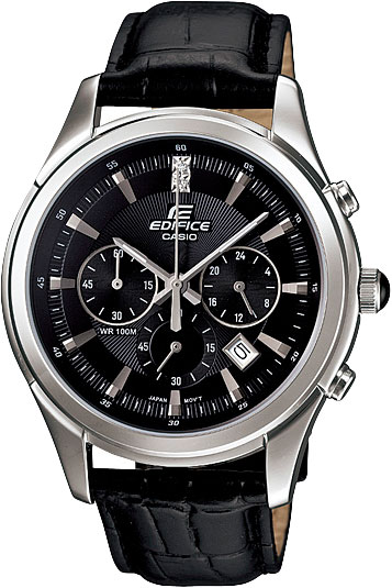 Японские наручные часы Casio Edifice EFR-517L-1A с хронографом