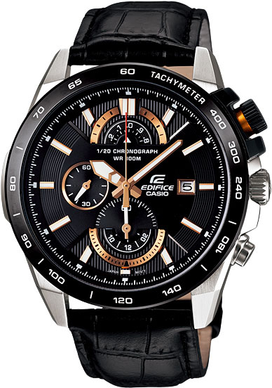 Японские наручные часы Casio Edifice EFR-520L-1A с хронографом