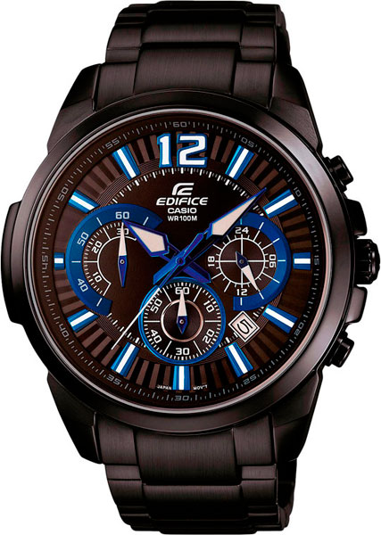 Японские наручные часы Casio Edifice EFR-535BK-1A2