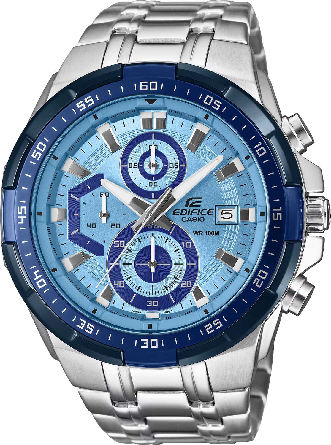 Японские наручные часы Casio Edifice EFR-539DE-2A с хронографом