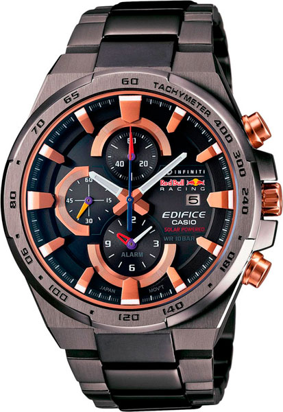 Японские наручные часы Casio Edifice EFR-541SBRB-1A с хронографом