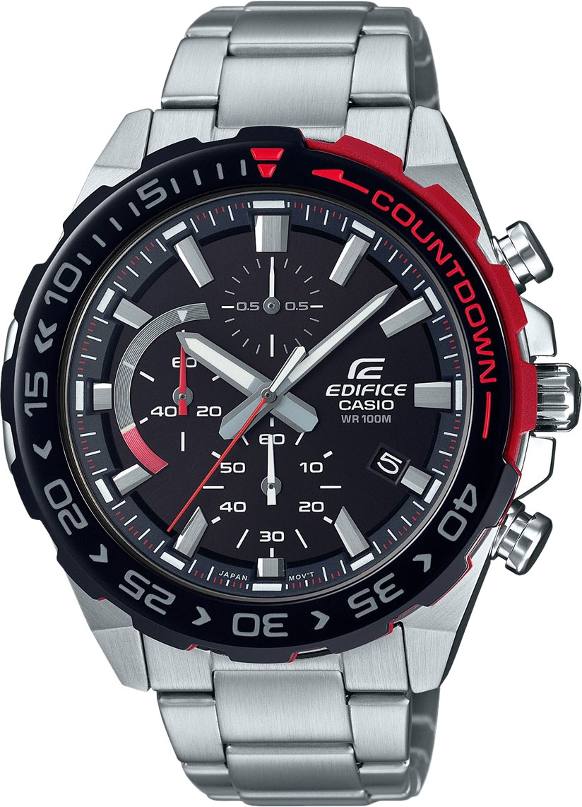 Японские наручные часы Casio Edifice EFR-566DB-1AVUEF с хронографом