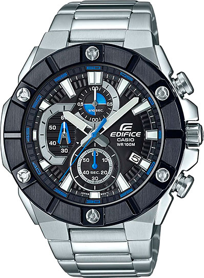 Японские наручные часы Casio Edifice EFR-569DB-1AVUEF с хронографом