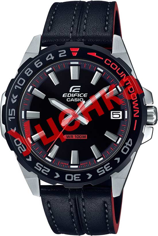 Японские наручные часы Casio Edifice EFV-120BL-1AVUEF-ucenka