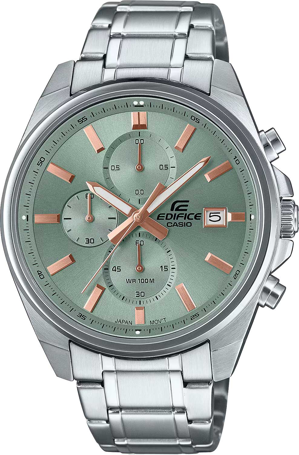 Японские наручные часы Casio Edifice EFV-610DE-3A с хронографом